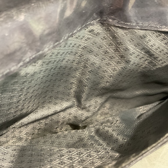 Grey Eel Skin Vintage Wallet/Card Holder Slots/Pockets - Picture 7 of 9